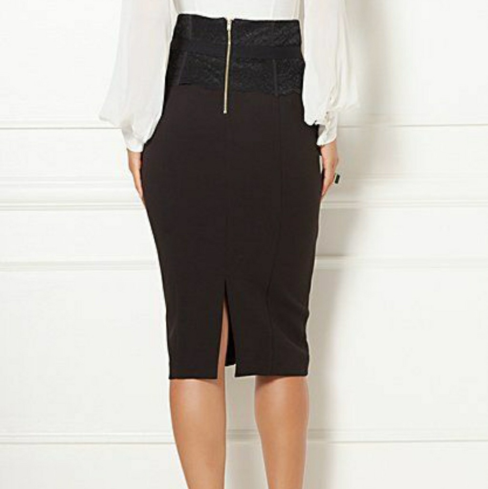 NY & Co Eva Mendes Hayden Corset Skirt